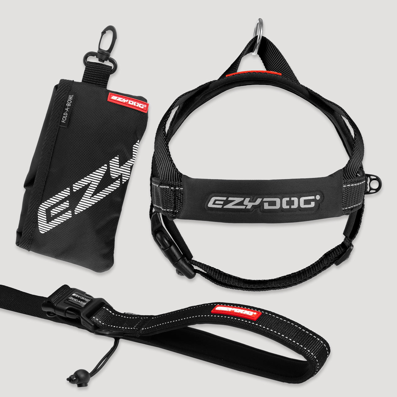 EzyDog Running Bundle | Road Runner™ Leash & Quick Fit™ Harness