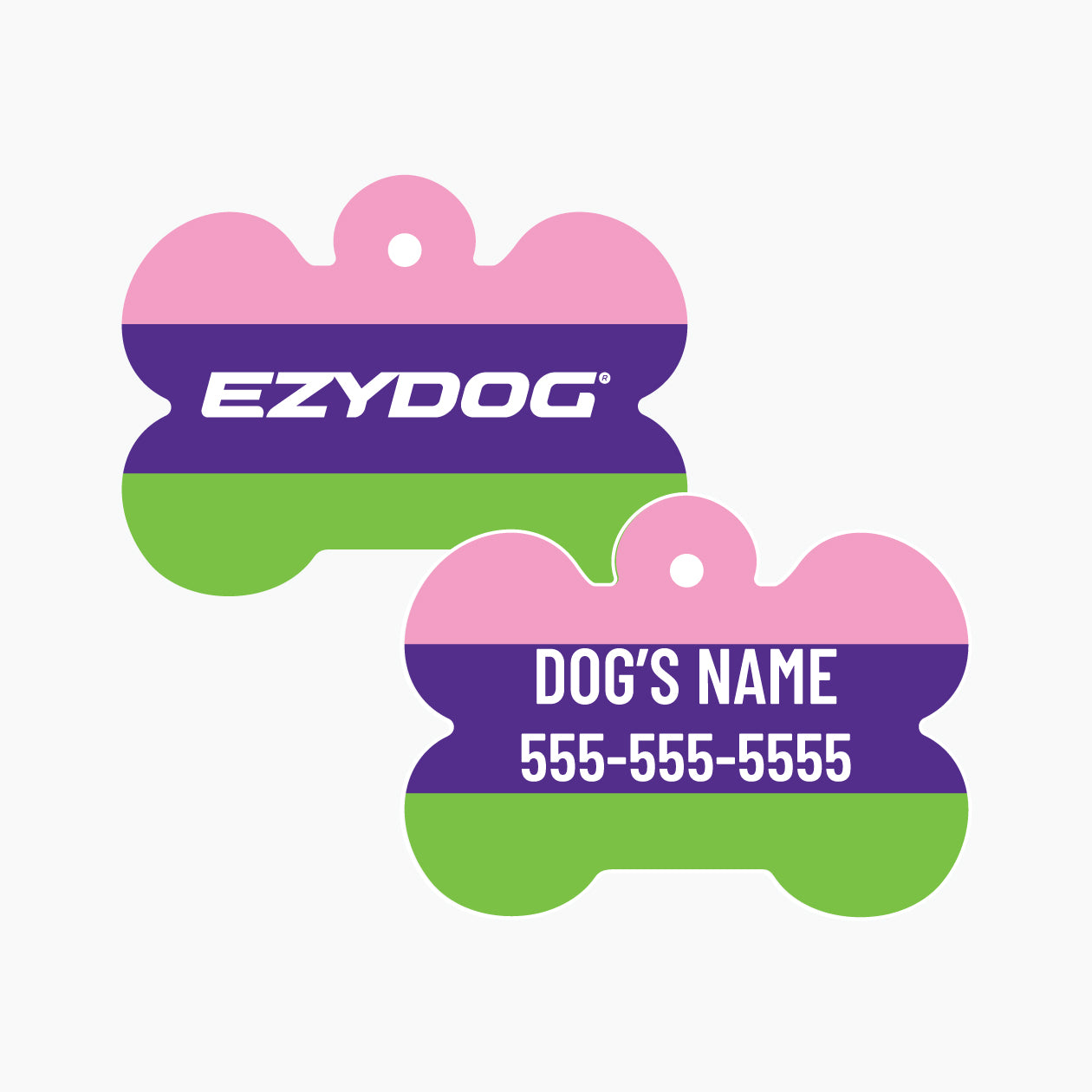Bone ID Tag bubblegum