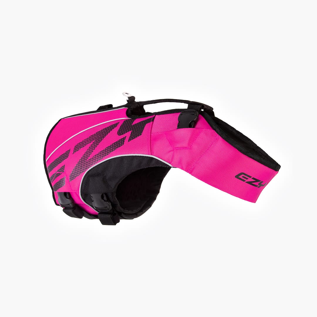 pink dfd x2 boost life jacket
