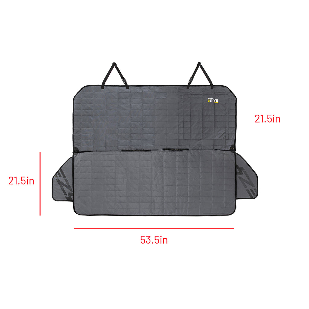 Car seat cover with dimensions