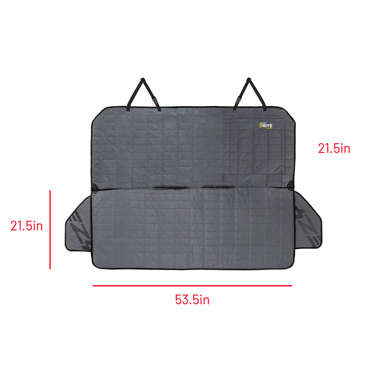 Car seat cover with dimensions