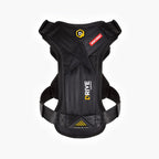 dog car harness front view
