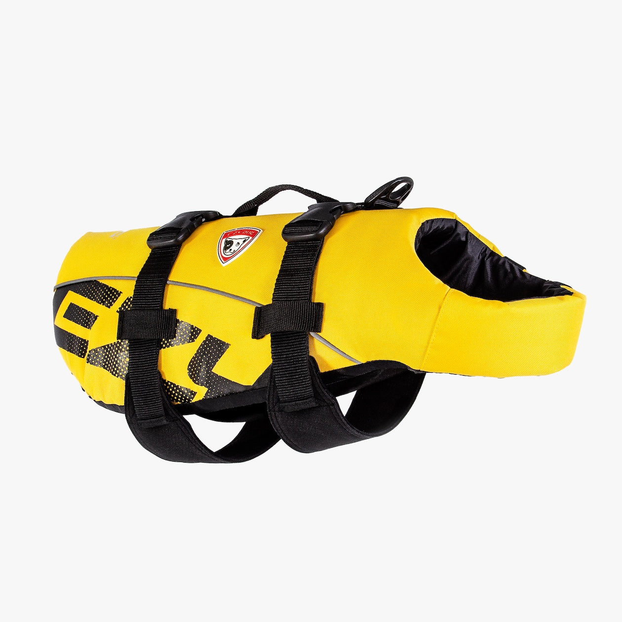 Yellow DFD life jacket