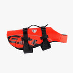 Red DFD life jacket side view