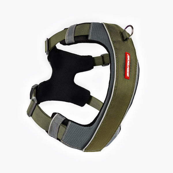 NEIGHBORHOOD DOG HARNESS M グレー No Pull Dog Harness | Reflective Safety | X-Link Harness – EzyDog USA