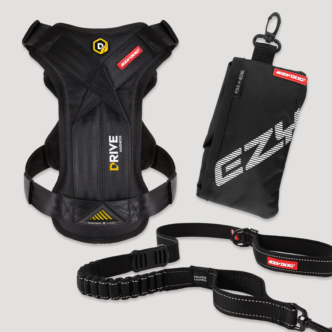 Dog Travel Bundle – Let's Go for a Ride Drive Harness Zero