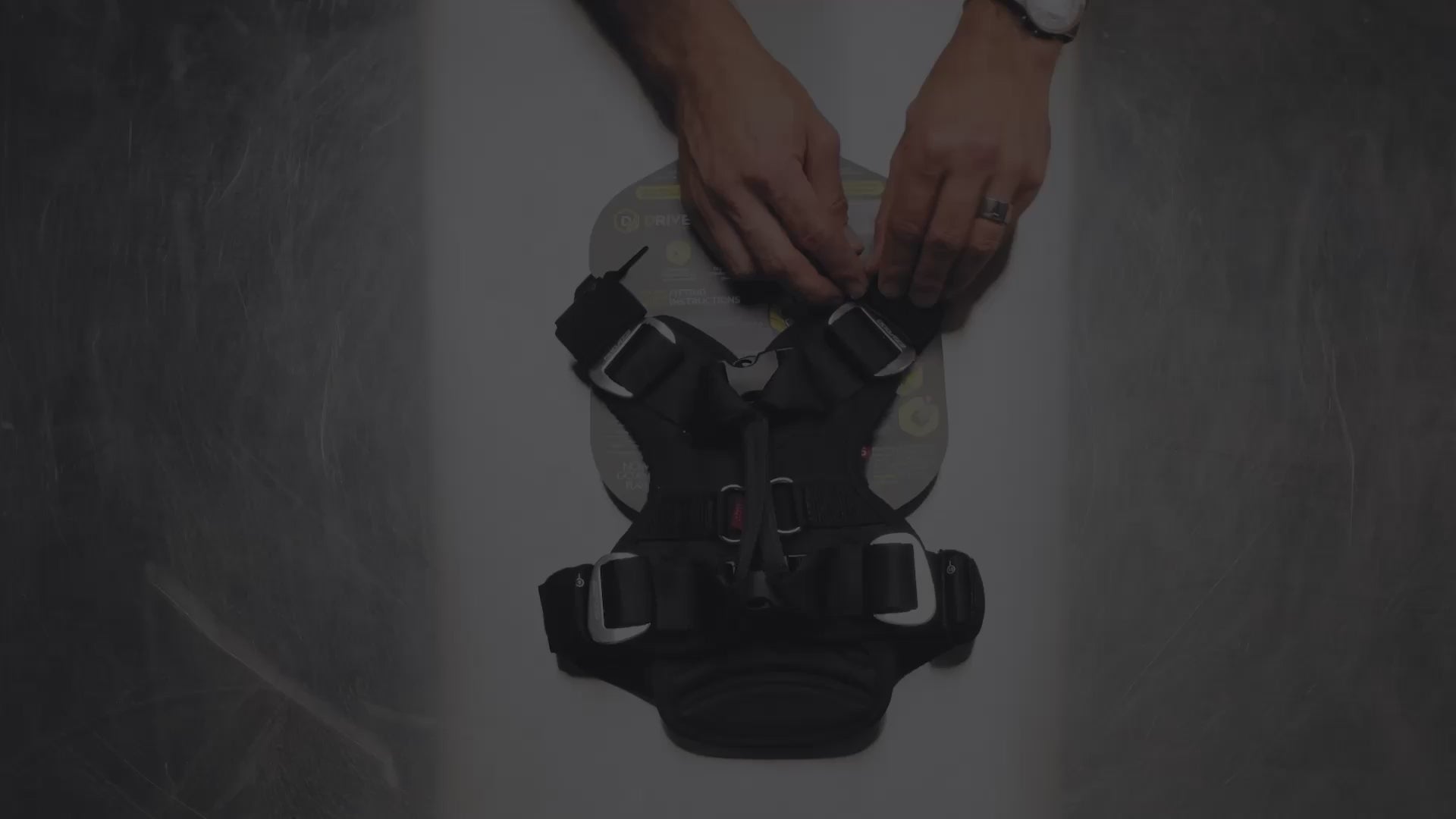 Video explaining how to use the drive harness